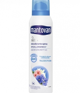 MANTOVANI DEO SPRAY TALCO E FIORI BIANCHI 150 ML