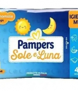 PAMPERS SOLE&LUNA SALVIETTINE 40 PZ