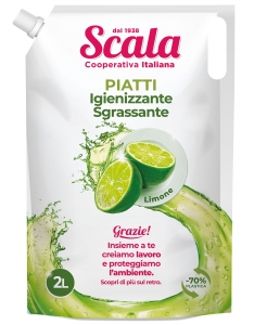 SCALA PIATTI BUSTA LIMONE 2 LT